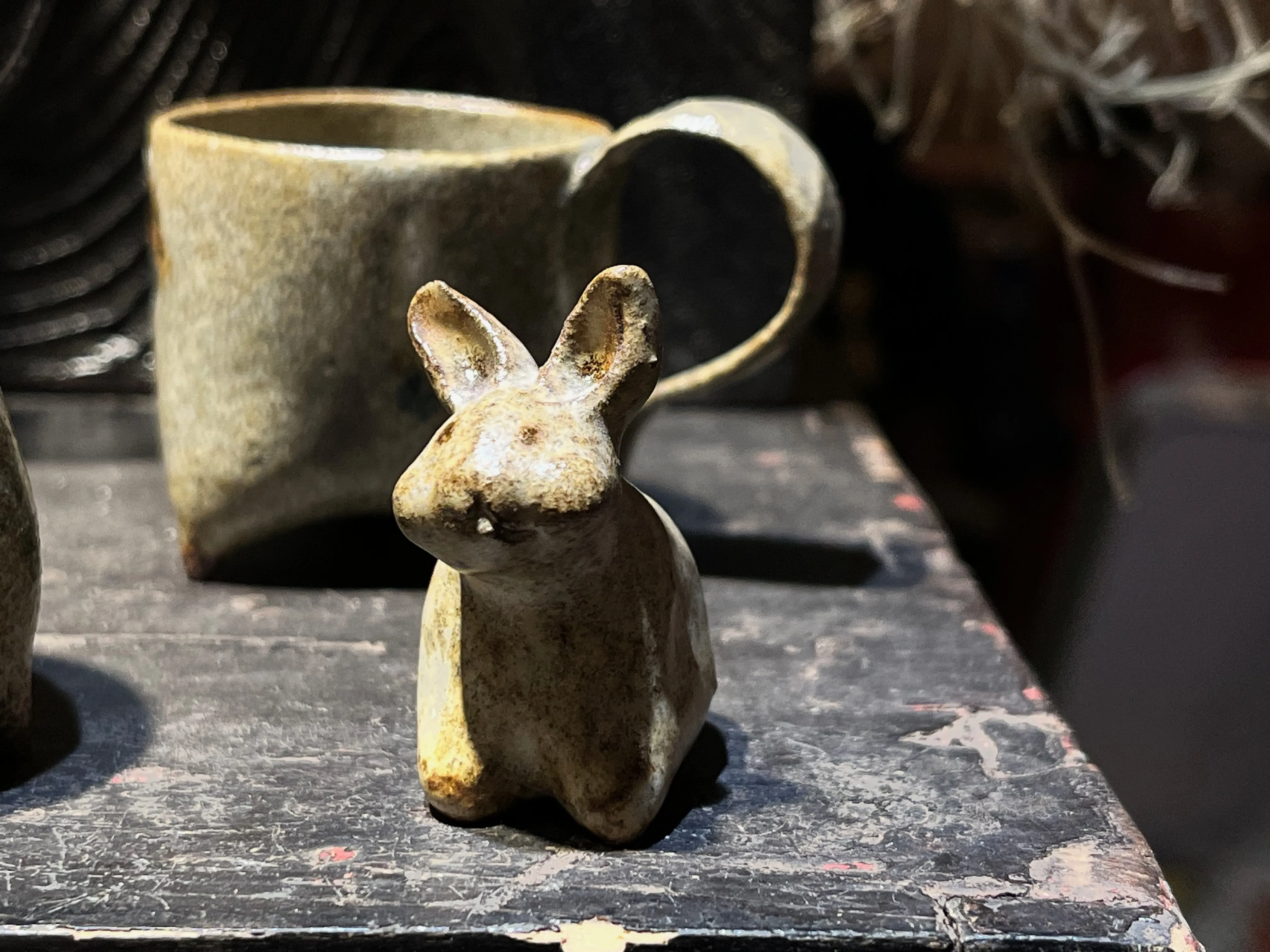 景德镇市集上的兔子