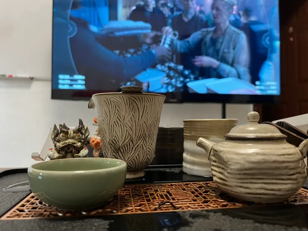 买的景德镇茶壶