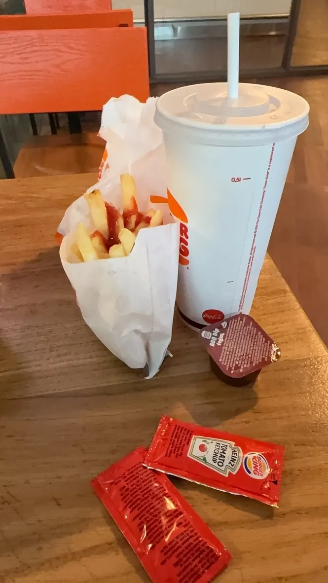 第一次吃汉堡王